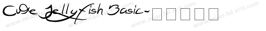 Cute Jellyfish Basic字体转换